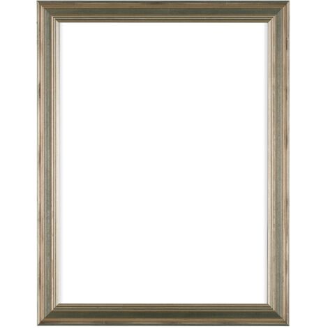 Cadre Photo 30x40 cm - Argent - Bois - Lincoln.