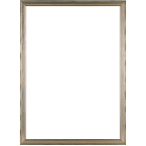 Cadre Photo 70x100 cm - Argent - Bois - Lincoln.