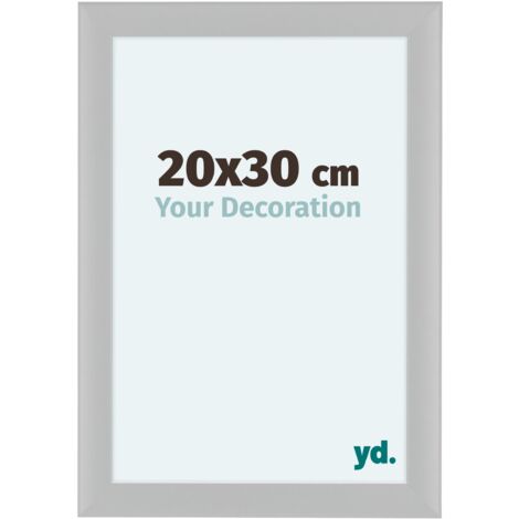 yd. - Cadre photo 20x30 - Blanc Brillant - MDF - Como (1/5)