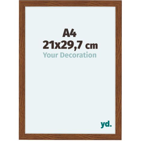 yd. - Cadre photo A4 21x29.7 - Chene Rustique - MDF - Como (1/5)