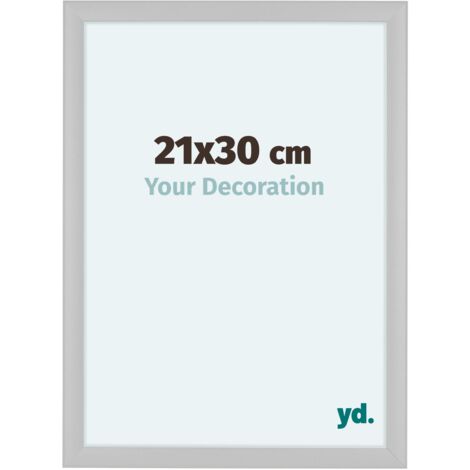 yd. - Cadre photo 21x30 - Blanc Mat - MDF - Como (1/5)