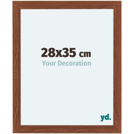 yd. - Cadre photo 28x35 - Noyer - MDF - Como (1/5)