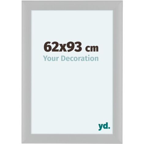 yd. - Cadre photo 62x93 - Blanc Brillant - MDF - Como (1/5)