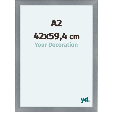 Nielsen Cadre en aluminium Classic 42x59,4 cm (A2) - noir mat