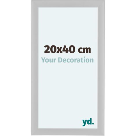 yd. - Cadre photo 20x40 - Blanc Mat - MDF - Como (1/5)