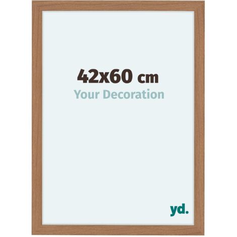 yd. - Cadre photo 42x60 - Noyer clair - MDF - Como (1/5)