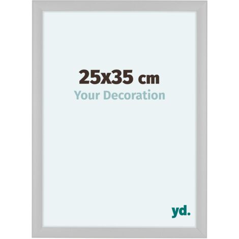 yd. - Cadre photo 25x35 - Blanc Mat - MDF - Como (1/5)