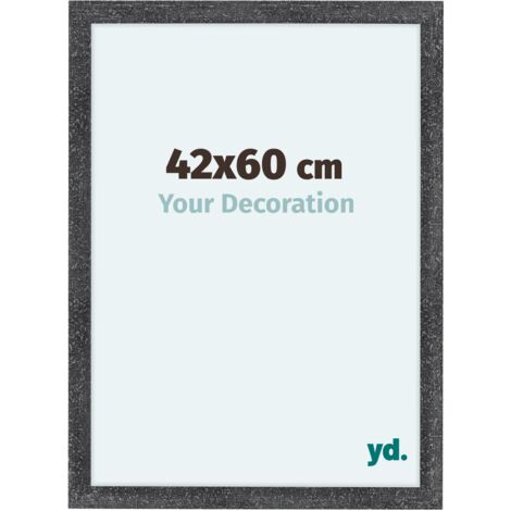 yd. - Cadre photo 42x60 - Gris Patine - MDF - Como (1/5)