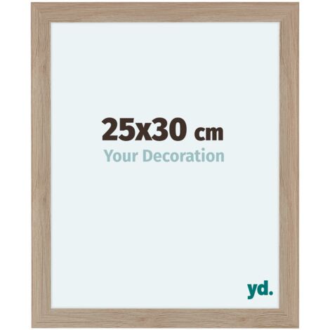 yd. - Cadre photo 25x30 - Chene Clair - MDF - Como (1/5)