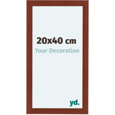 yd. - Cadre photo 20x40 - Cerises - MDF - Como (1/5)