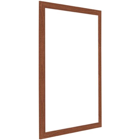 Cadre Photo 50x50 cm - Noyer clair - MDF - Como