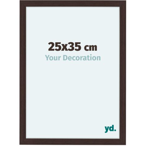 yd. - Cadre photo 25x35 - Chene Fonce - MDF - Como (1/5)