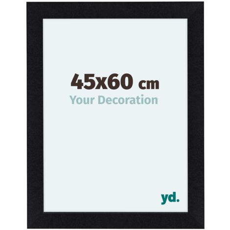yd. - Cadre photo 45x60 - Noir Mat - MDF - Como (1/5)