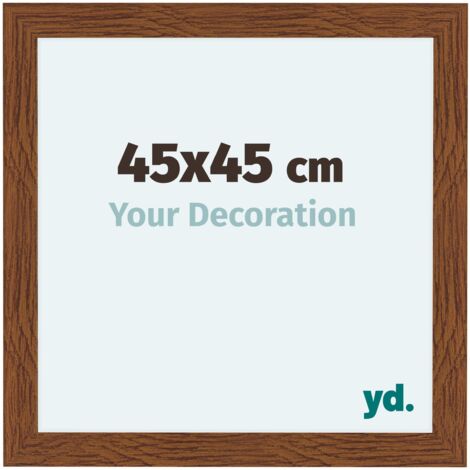 yd. - Cadre photo 45x45 - Chene Rustique - MDF - Como (1/5)