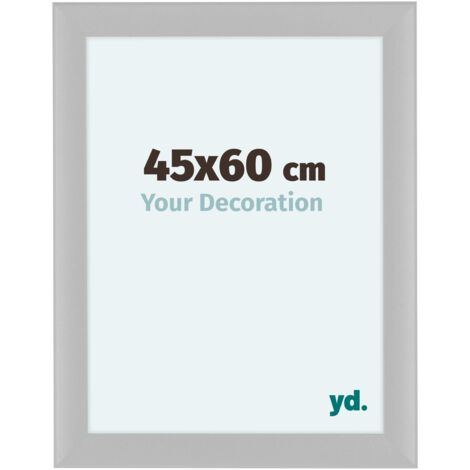 yd. - Cadre photo 45x60 - Blanc Mat - MDF - Como (1/5)
