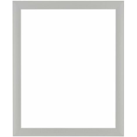 Cadre Photo 55x65 cm - Blanc Grain de Bois - MDF - Como