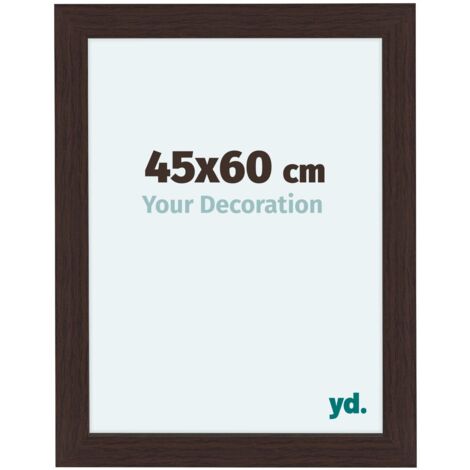 yd. - Cadre photo 45x60 - Chene Fonce - MDF - Como (1/5)