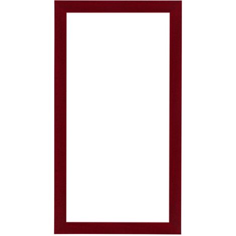 Cadre Photo 45x80 cm - Vin Rouge Patiné - MDF - Pisa