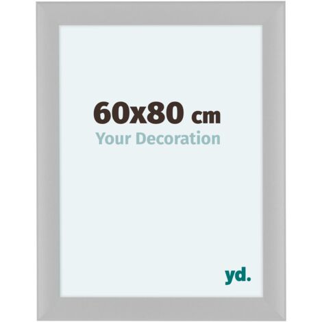 yd. - Cadre photo 60x80 - Blanc Mat - MDF - Como (1/5)