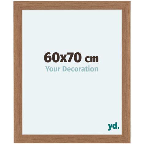 yd. - Cadre photo 60x70 - Noyer clair - MDF - Como (1/5)