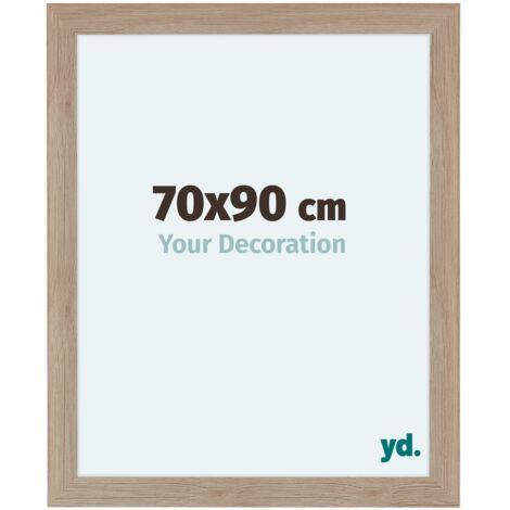 yd. - Cadre photo 70x90 - Chene Clair - MDF - Como (1/5)