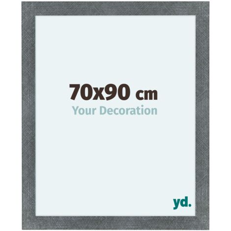 yd. - Cadre photo 70x90 - Fer Patine - MDF - Como (1/5)