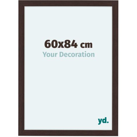 yd. - Cadre photo 60x84 - Chene Fonce - MDF - Como (1/5)
