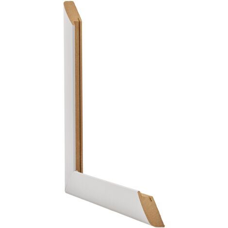 Cadre Photo 40x80 cm - Blanc Mat - MDF - Pisa