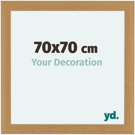 yd. - Cadre photo 70x70 - Hetre - MDF - Como
