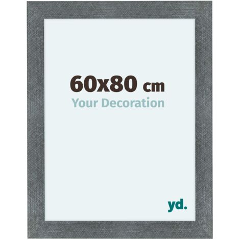 yd. - Cadre photo 60x80 - Fer Patine - MDF - Como (1/5)