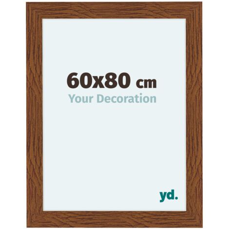 yd. - Cadre photo 60x80 - Chene Rustique - MDF - Como (1/5)