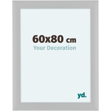 yd. - Cadre photo 60x80 - Blanc Brillant - MDF - Como (1/5)