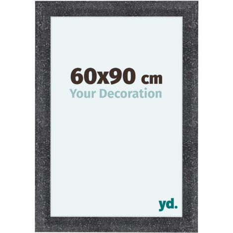 yd. - Cadre photo 60x90 - Gris Patine - MDF - Como (1/5)