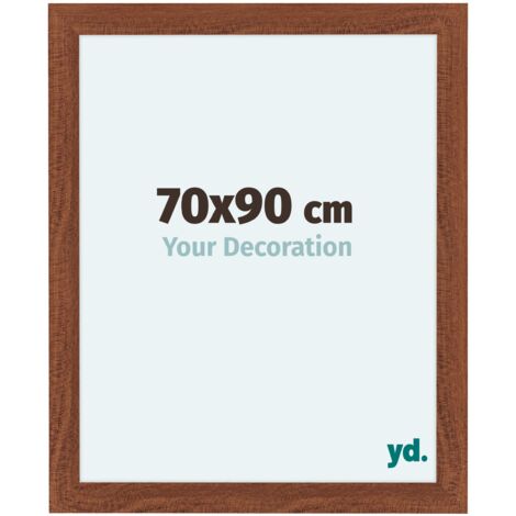 yd. - Cadre photo 70x90 - Noyer - MDF - Como (1/5)