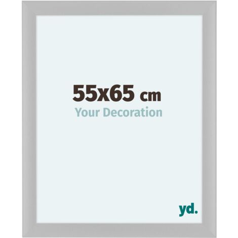 yd. - Cadre photo 55x65 - Blanc Mat - MDF - Como (1/5)