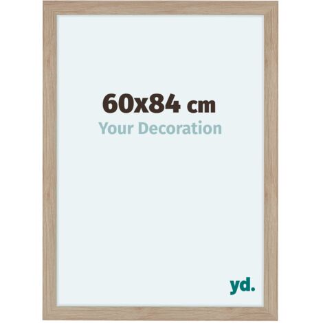 yd. - Cadre photo 60x84 - Chene Clair - MDF - Como (1/5)