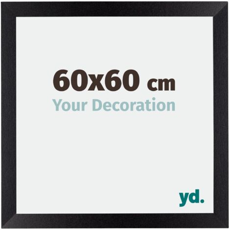 yd. - Cadre photo 60x60 - Noir Mat - MDF - Mura (1/5)