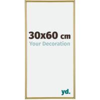 yd. - Cadre photo 30x60 - Or - Plastique - Annecy
