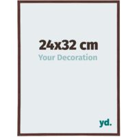 yd. - Cadre photo 24x32 - Brun - Plastique - Annecy