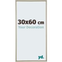 yd. - Cadre photo 30x60 - Champagne - Plastique - Annecy