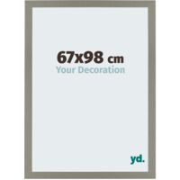 Cadre Puzzle 67x98 cm - Anthracite - MDF - Mura.