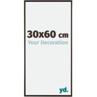 yd. - Cadre photo 30x60 - Anthracite - Plastique - Evry