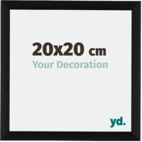 yd. - Cadre photo 20x20 - Noir Brosse - Aluminium - Tucson