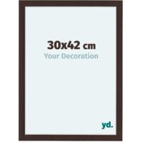 yd. - Cadre photo 30x42 - Chene Fonce - MDF - Como