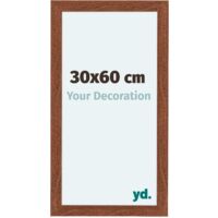 yd. - Cadre photo 30x60 - Noyer - MDF - Como