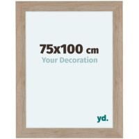 yd. - Cadre photo 75x100 - Chene Clair - MDF - Como