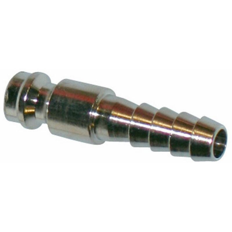 2 Raccordi Portagomma In Acciaio Inox QUARKZMAN – Attacco 0.3” (8mm) X G 1/2” Maschio, Per Tubi Aria E Liquidi
