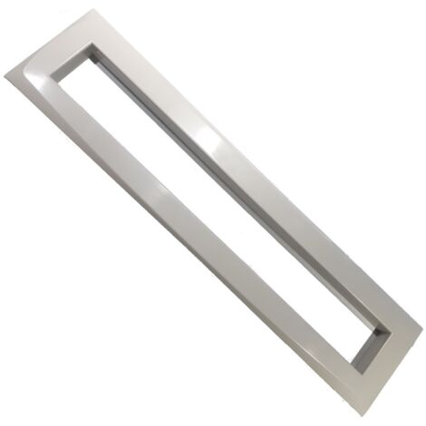 Cornice in abs bianca per skimmer sfioratore