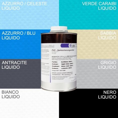 Pvc liquido Elbe grigio 950 ml
