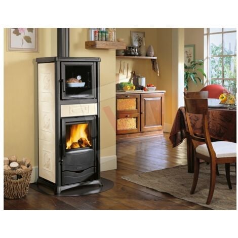 Stufa a pellet Rossella plus con forno Liberty